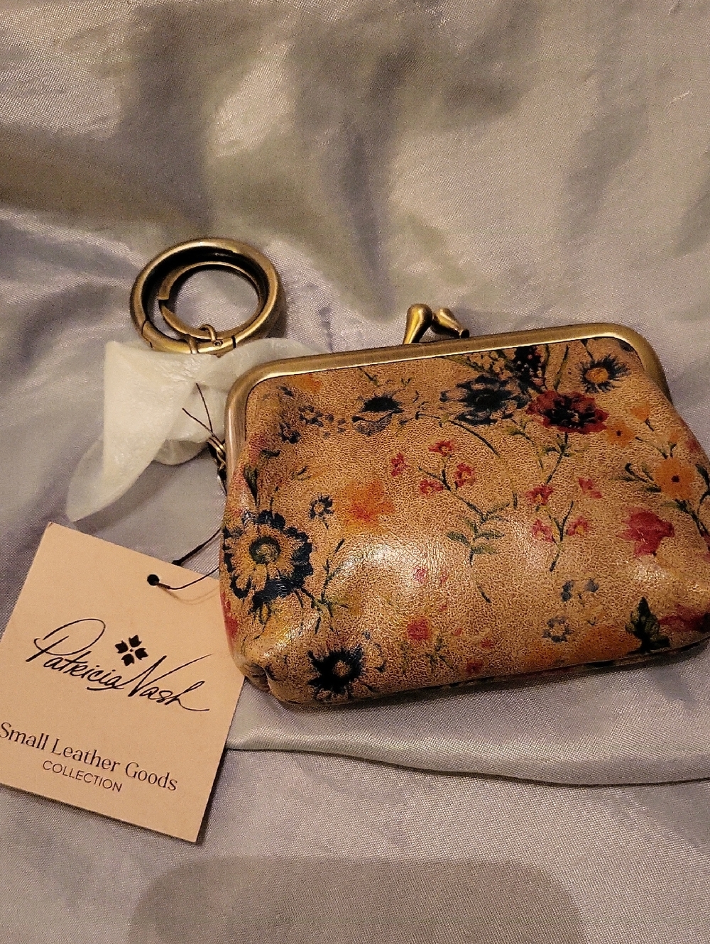 Patricia NASH BORSE KEY FOB COIN WALLET BNWT HL